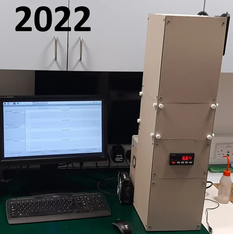 Thermal conductivity coefficient of solids